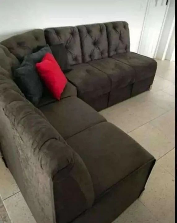 SOFÁ DE CANTO SEM BRAÇO - Foto 3