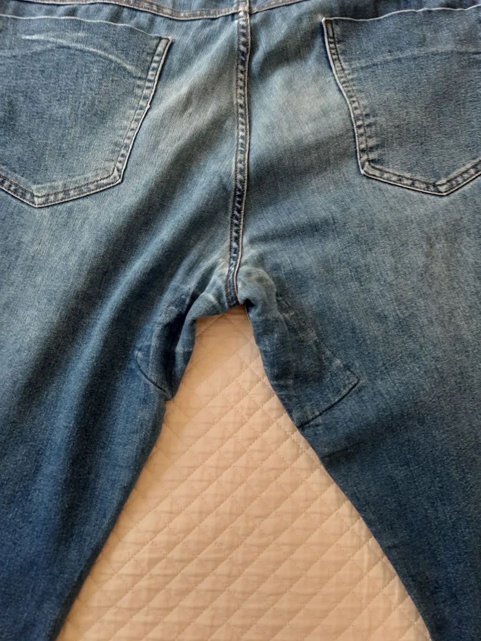 Calça jeans Hering, 46, bom estado  - Foto 4