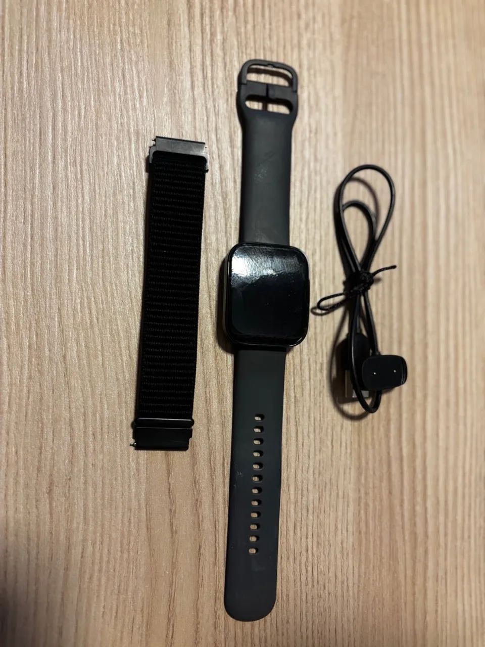 Smartwatch Amazfit Bip 5 - Com Película de Hidrogel e Pulseira de Nylon Preta - Foto 2