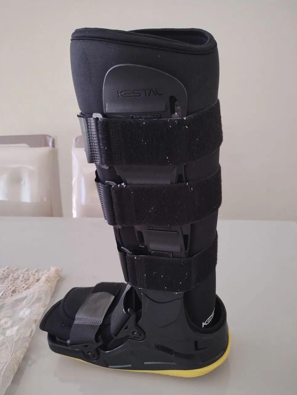 Bota imobilizadora Robofoot Cano Longo - Tamanho G - Foto 2