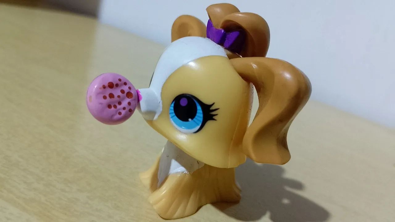 Little pet shop maltês #3010 usado64728430968706121