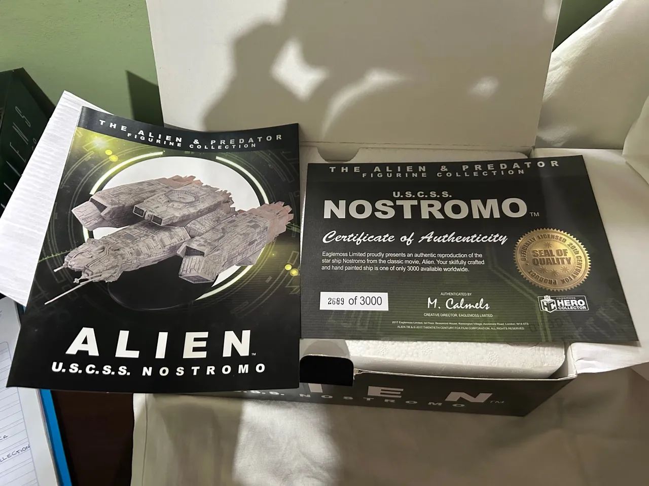 Coleção Alien 2 Naves Eaglemoss - Foto 2