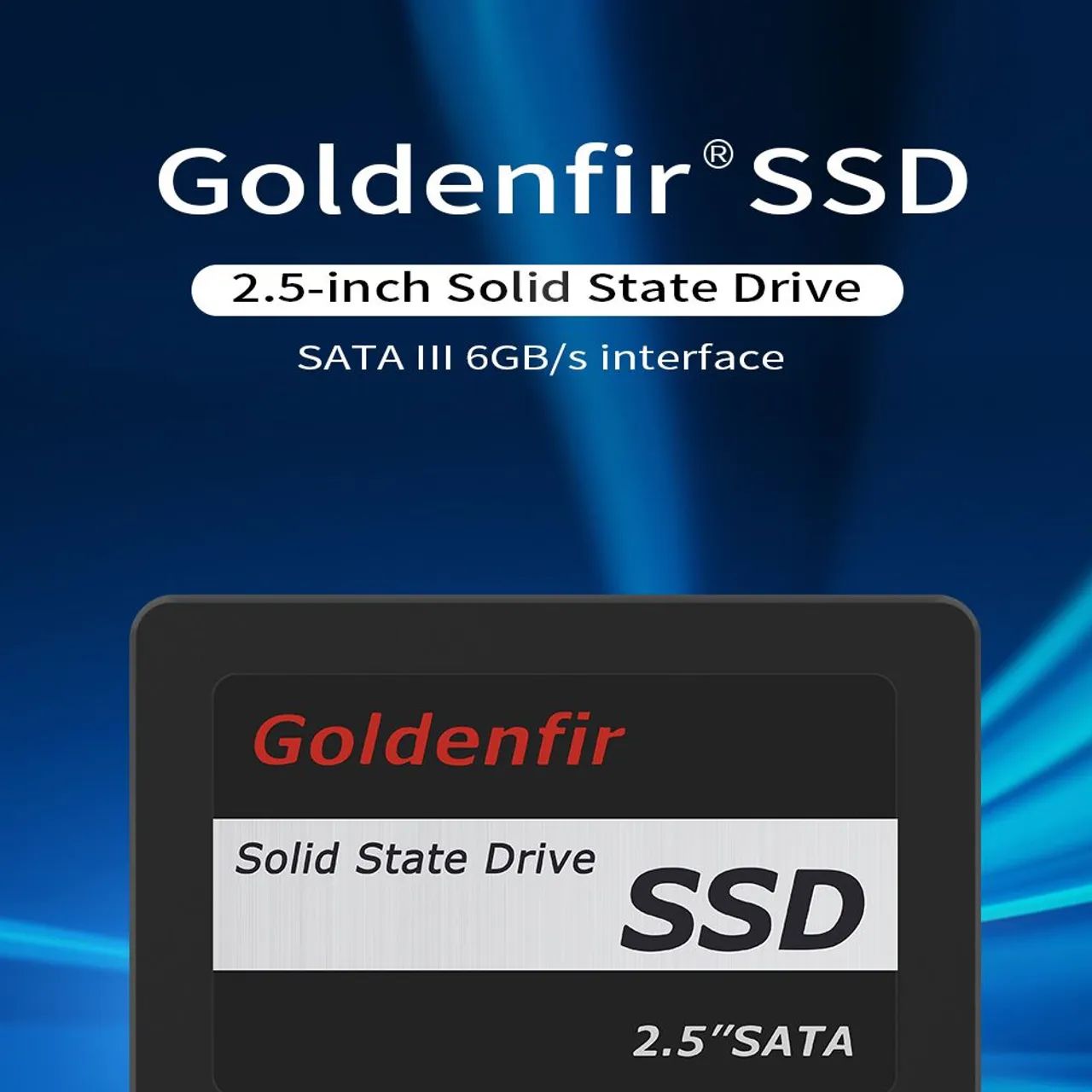 SSD Goldenfir 2.5'' SATA - Novo - Foto 5
