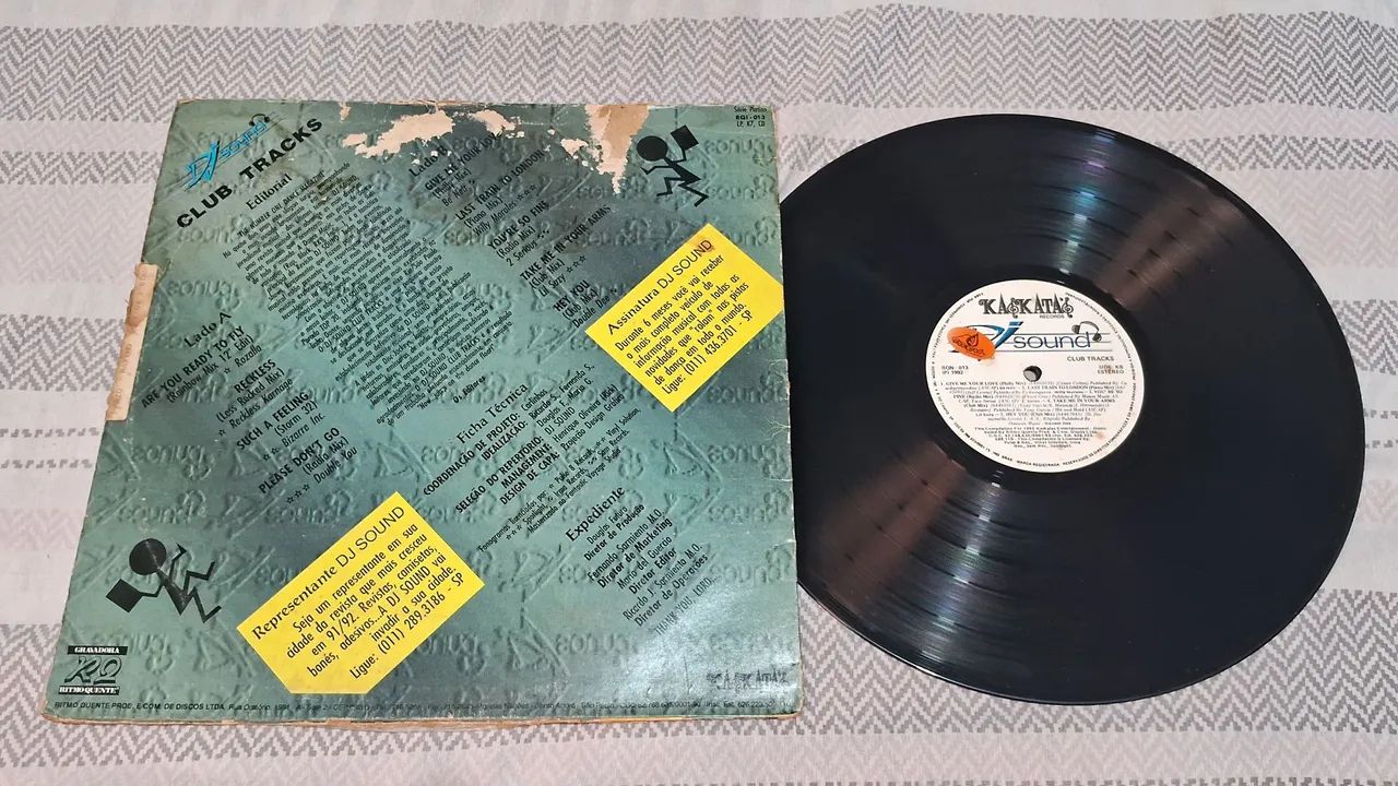 LP DISCO - DJ SOUND CLUB TRACKS. - Foto 2