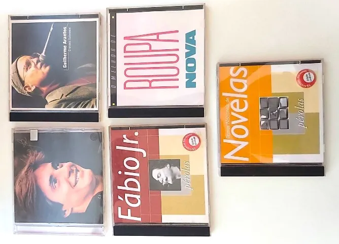 CDS Diversos. Leonardo, Guilherme Arantes, Fábio Jr., Novelas... Preços na descrição.