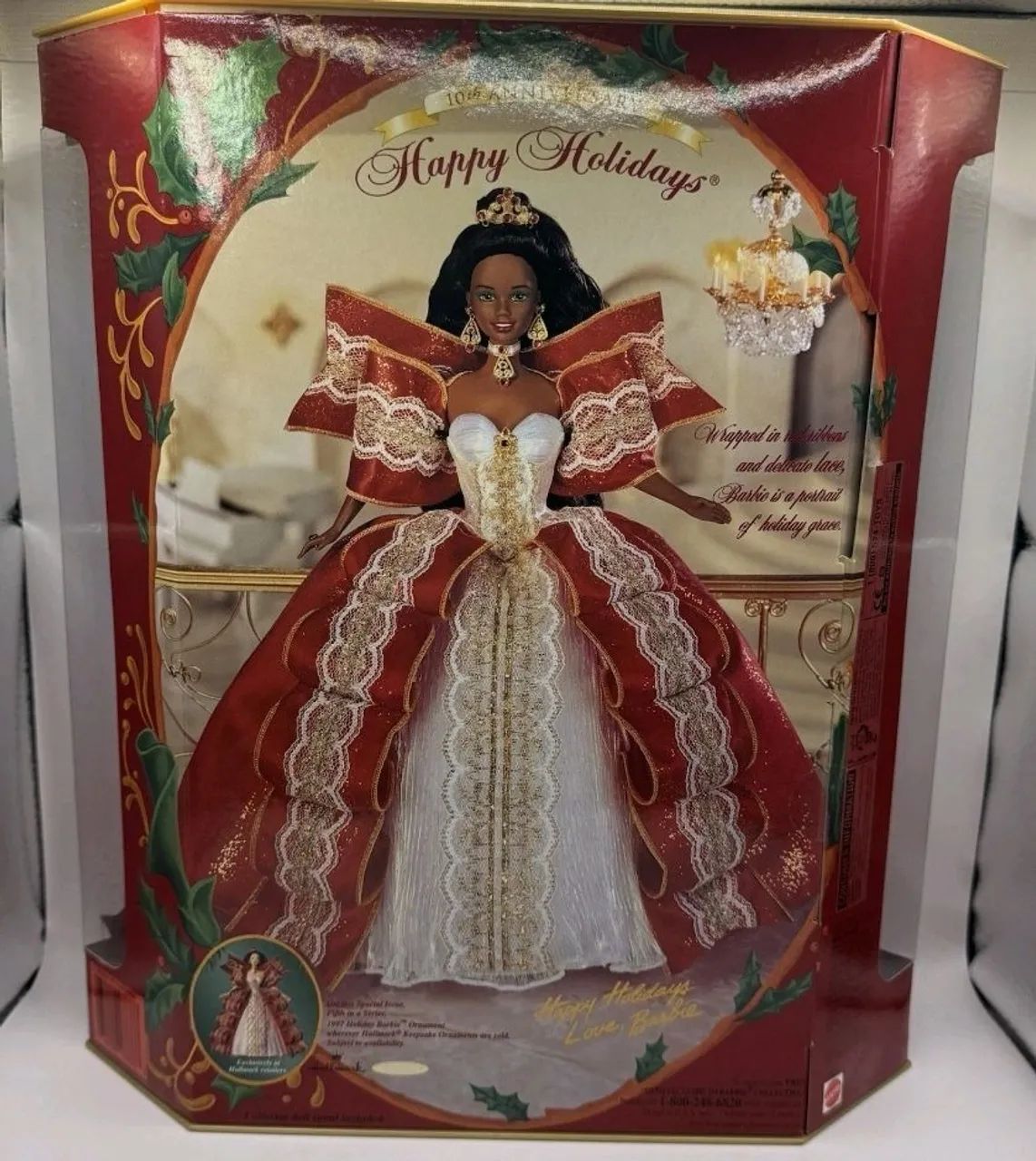 Barbie Happy Holiday 1997 African (negra) Nova lacrada - Foto 3