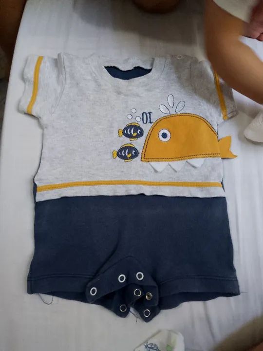 Kit Roupa Bebê - Superman, Aviões e Urso - Foto 2