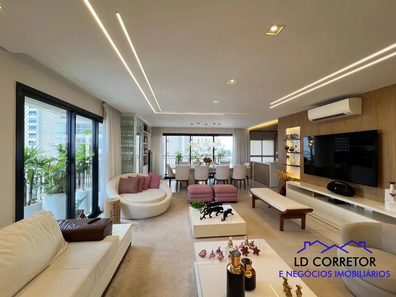Imperdível! Apartamento de Luxo no Setor Marista, Goiânia-GO: 3 quartos, 3 suítes, 3 salas
