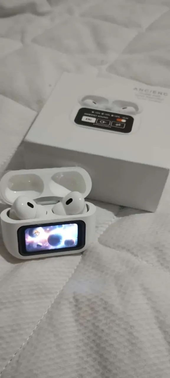 Fones de Ouvido Bluetooth com ANC e Tela Touch - Foto 3