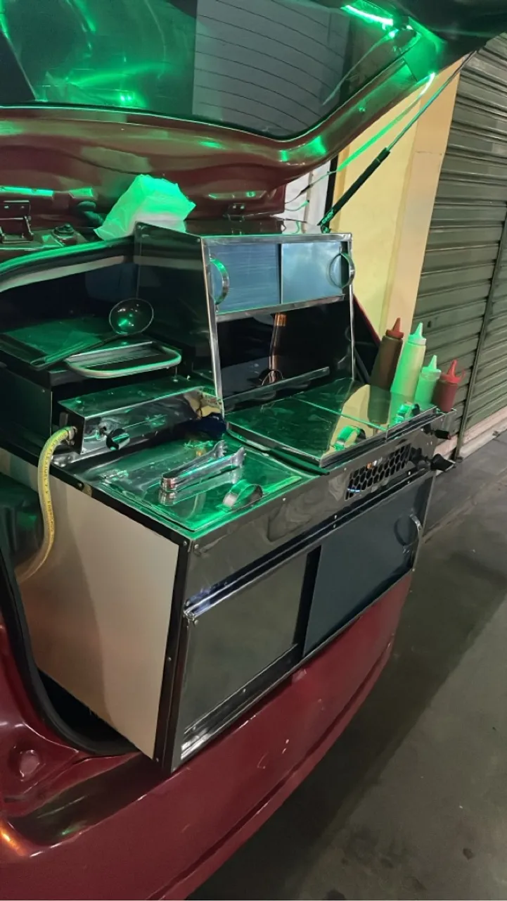 Carrinho de lanches completo para seu negócio!