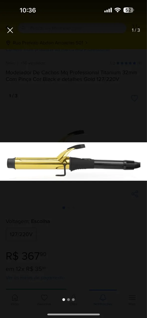 Modelador De Cachos MQ Professional Titanium 32mm