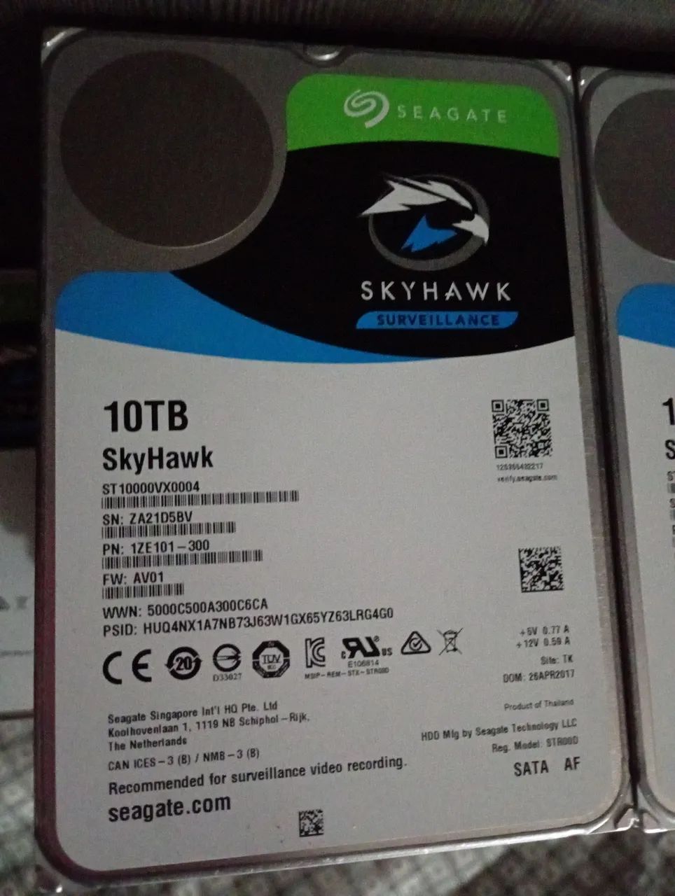 Hd seagate 10 tb64264625093633120