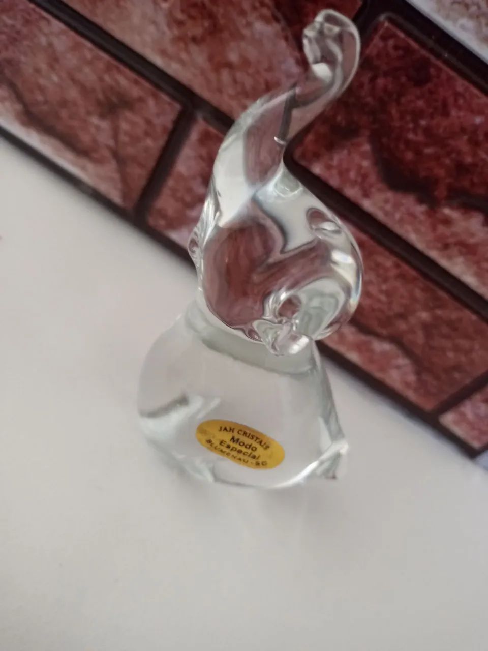 Elefante de Cristal - Decoração