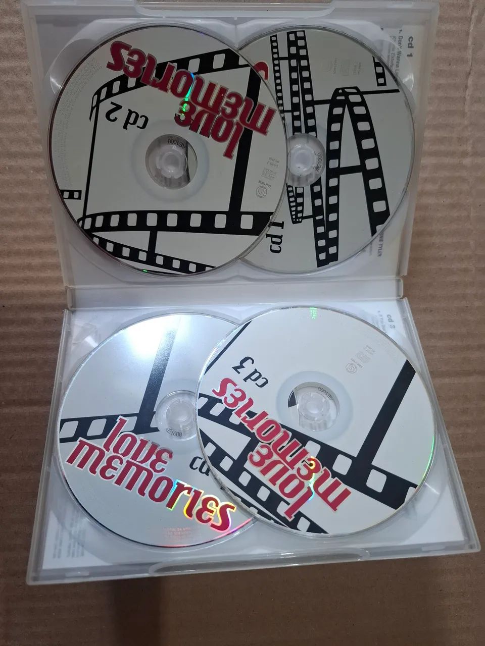 CD Love Memories - 4 CDs - Foto 2