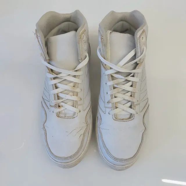 Tênis botinha branco 40 cano médio - Foto 2