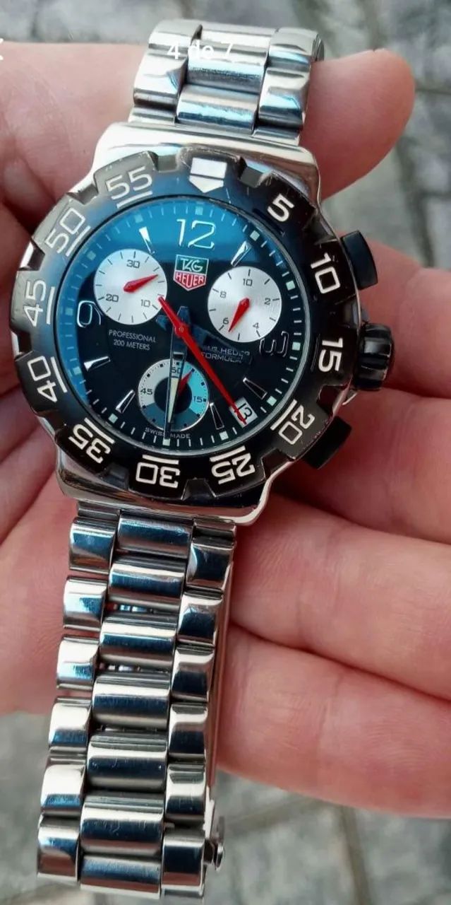 Relógio Tag Heuer Formula 1 Cronógrafo swiss made , belo exemplar