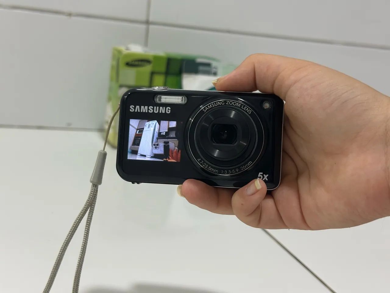 Câmera Samsung PL120 14.2MP  - Display Queimado - Foto 3