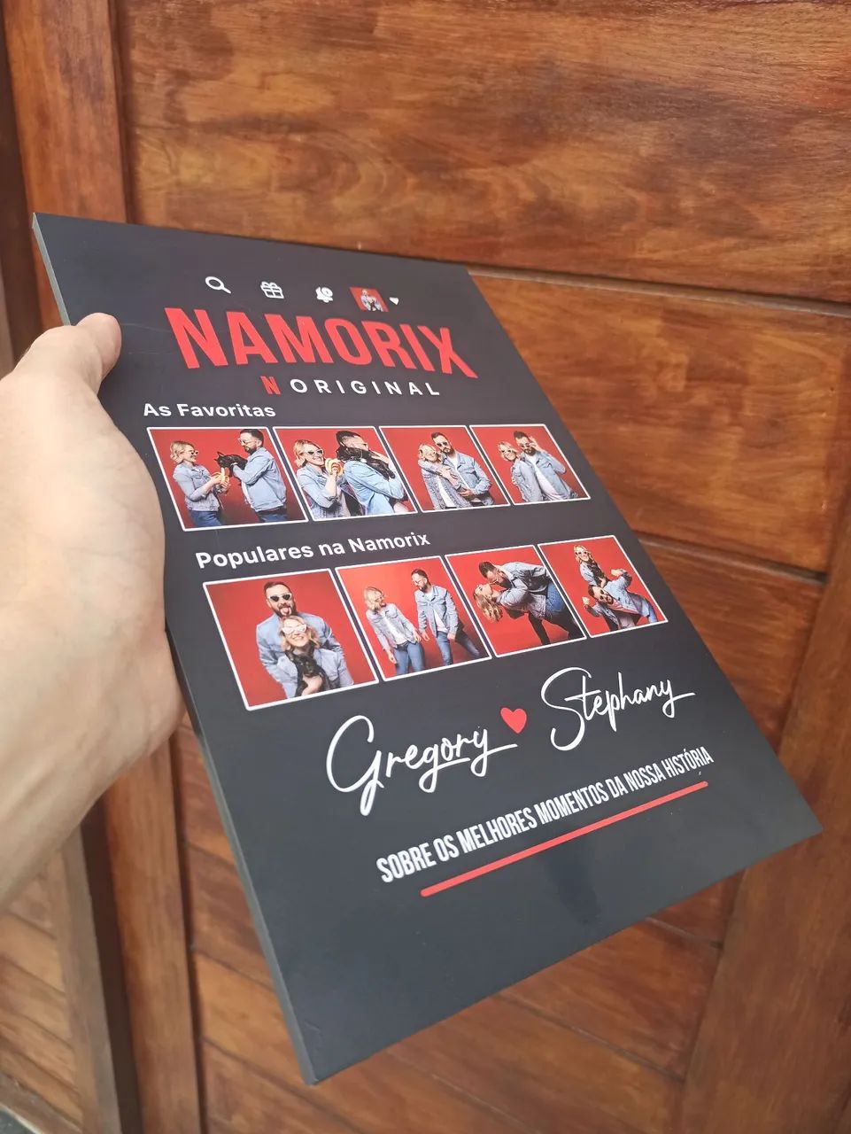 Quadro para Namorados Serra Caiada RN