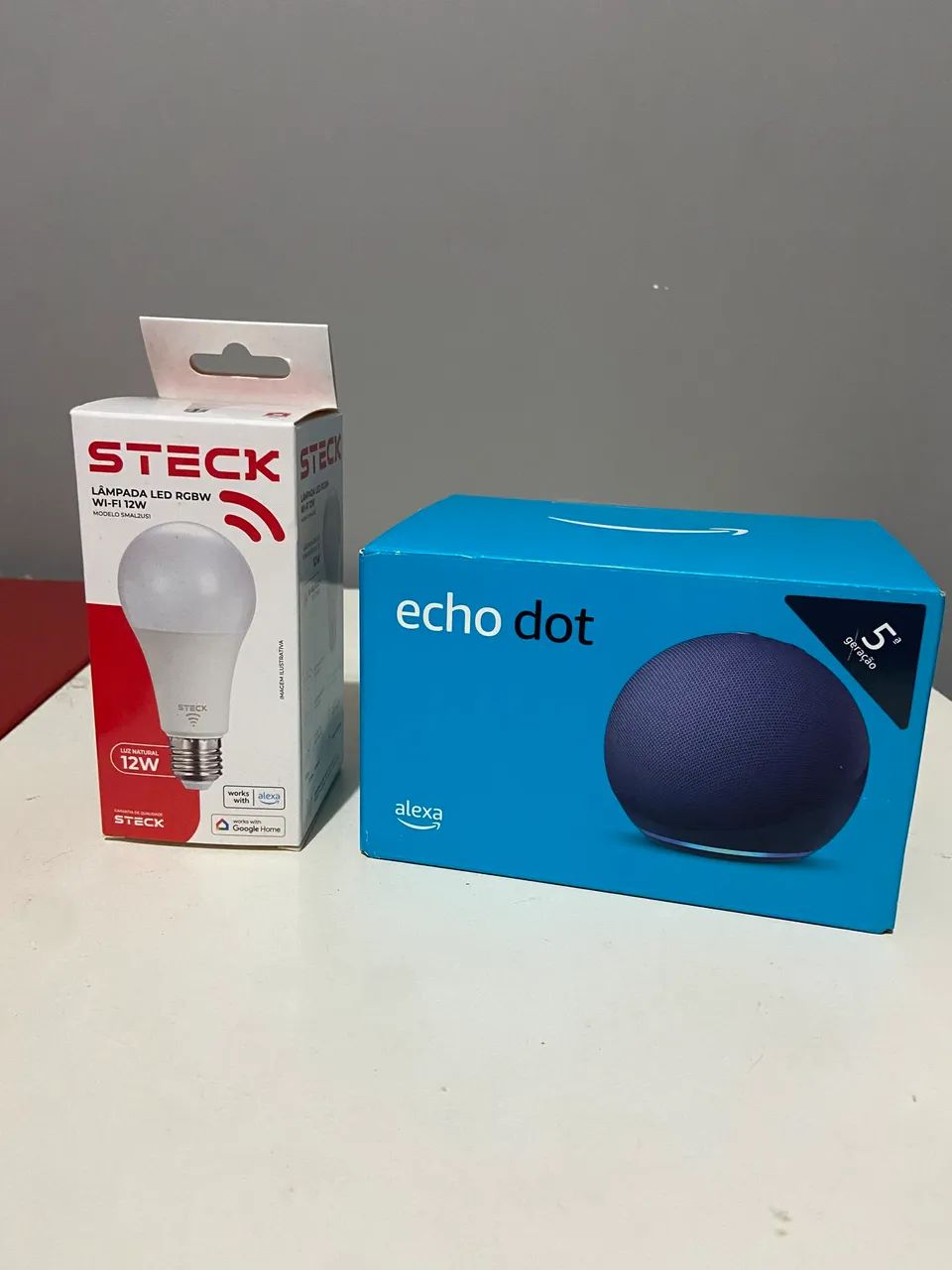 New Echo Dot (Alexa) Kit + Smart LED Lamp64717211171970120