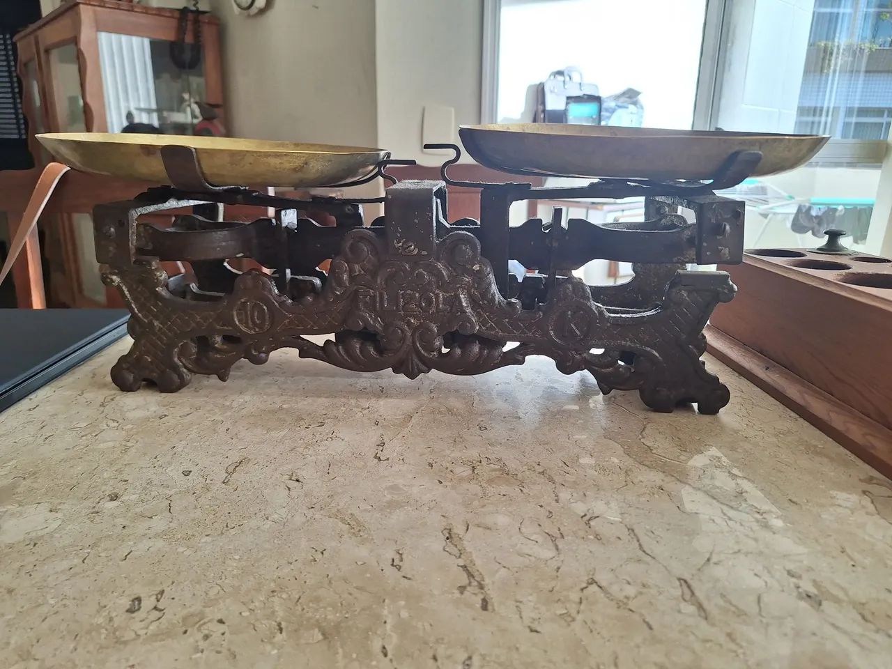 Balanca Filizola 10 kg ferro fundido - Foto 2