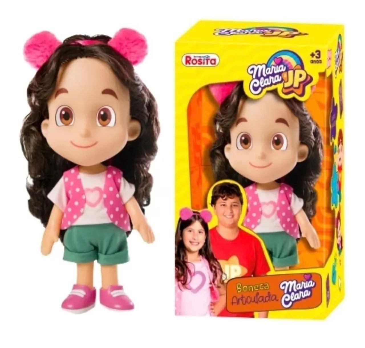 Boneca Maria Clara e JP