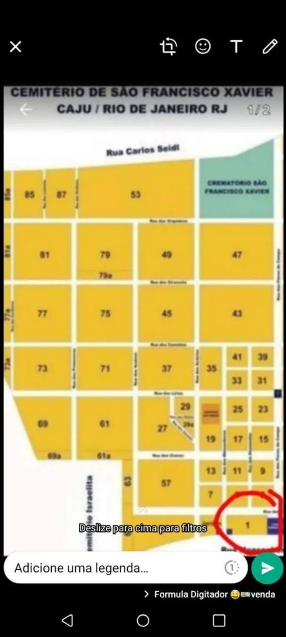 Vendo jazigo no cemitério São Francisco Xavier (caju) - Foto 4