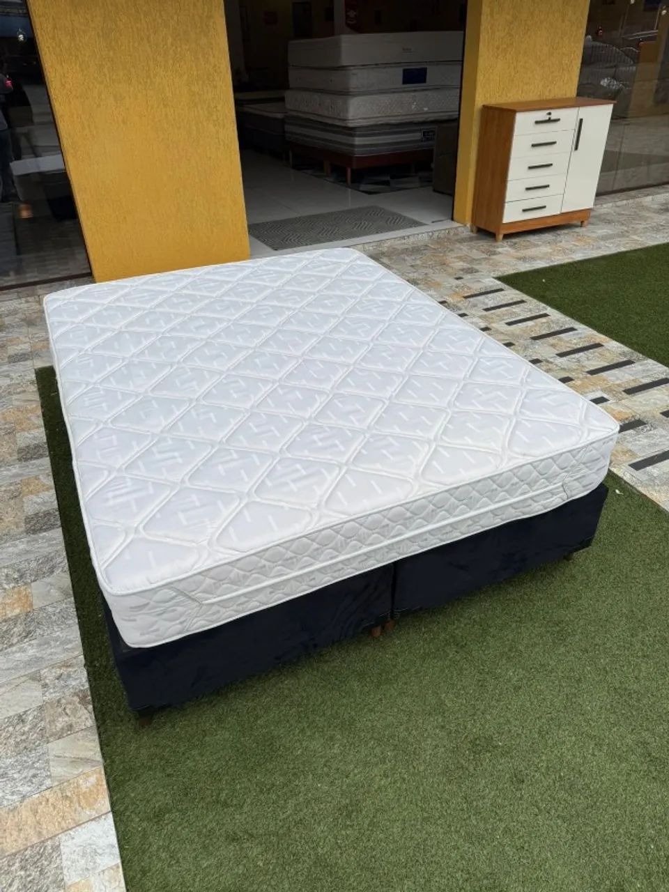 Colchão de Casal RONCONI QUEEN COM BASE H - Foto 3