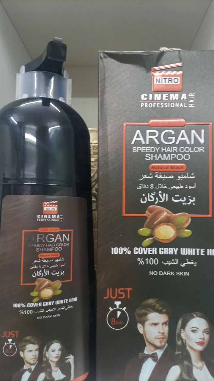 SHAMPOO ESCURECEDOR DE CABELOS GRISALHOS, EM 5 MINUTOS, ÓTIMO 