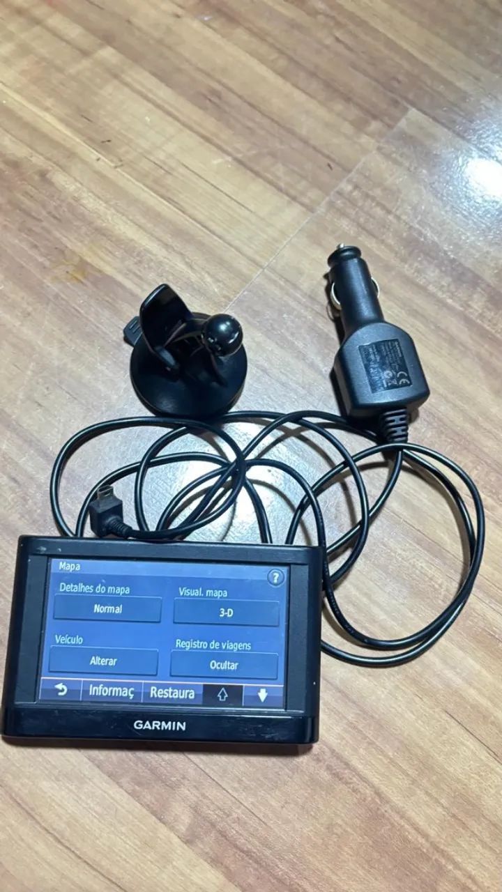 Gps Garmin Nuvi 42lm Preto Não possui Mapa BRASIL