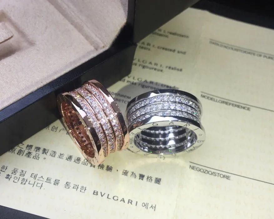 Anel Aliança bvlgari com kit embalagem original  - Foto 4