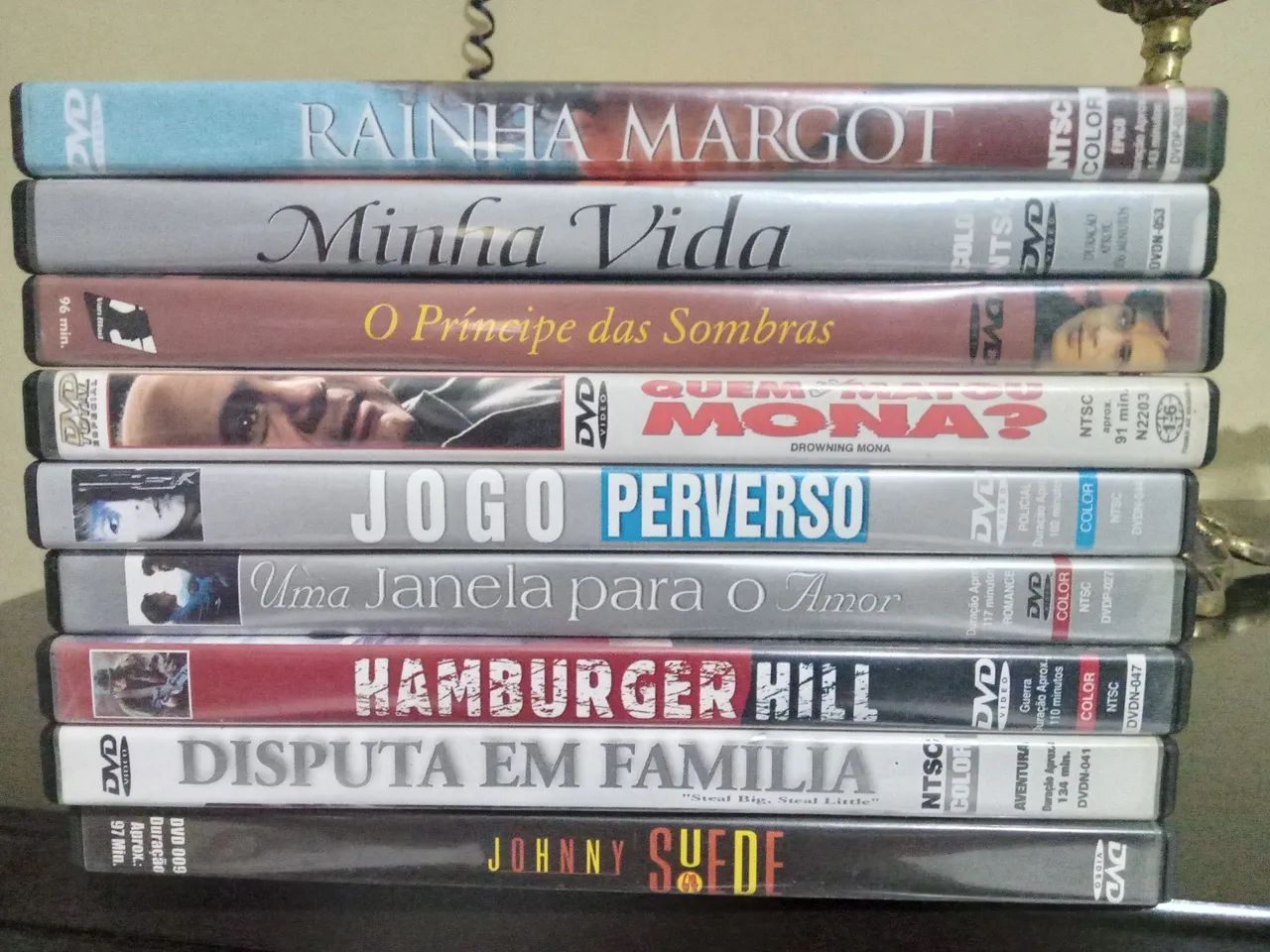 Lote com nove filmes em DVDs originais !