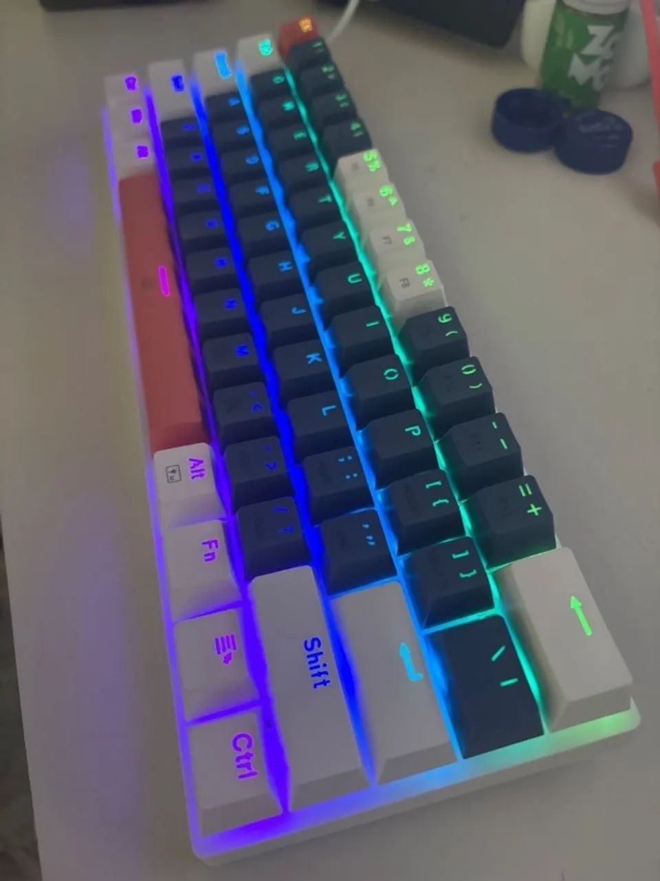 Teclado mecânico k500 B61 - Foto 4