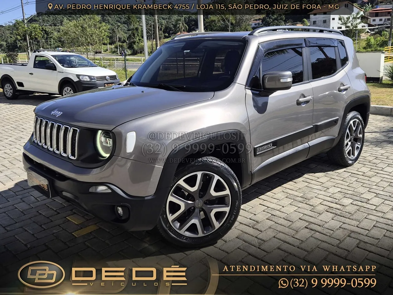 JEEP RENEGADE LONGITUDE 1.8 4X2 FLEX 16V AUT. 2021/2021