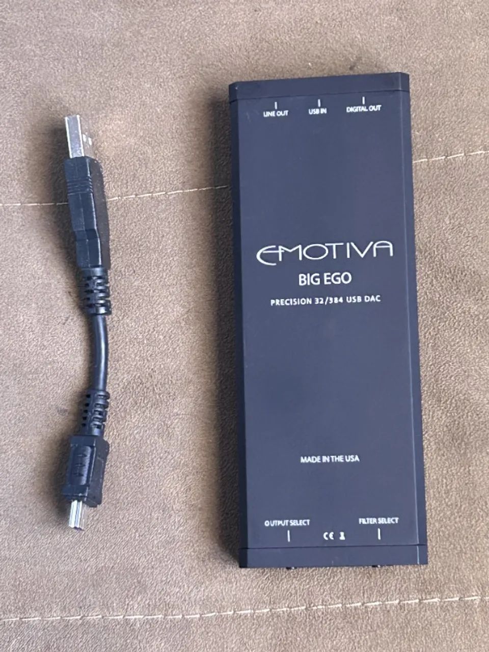 Emotiva Big Ego DAC Usb e amplificador de fone de ouvido Novíssimo! Fiio Ifi - Foto 2