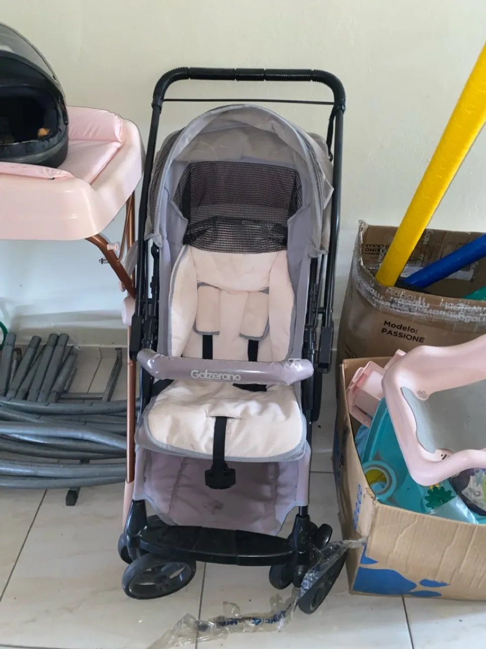 Carrinho de bebê Galzerano