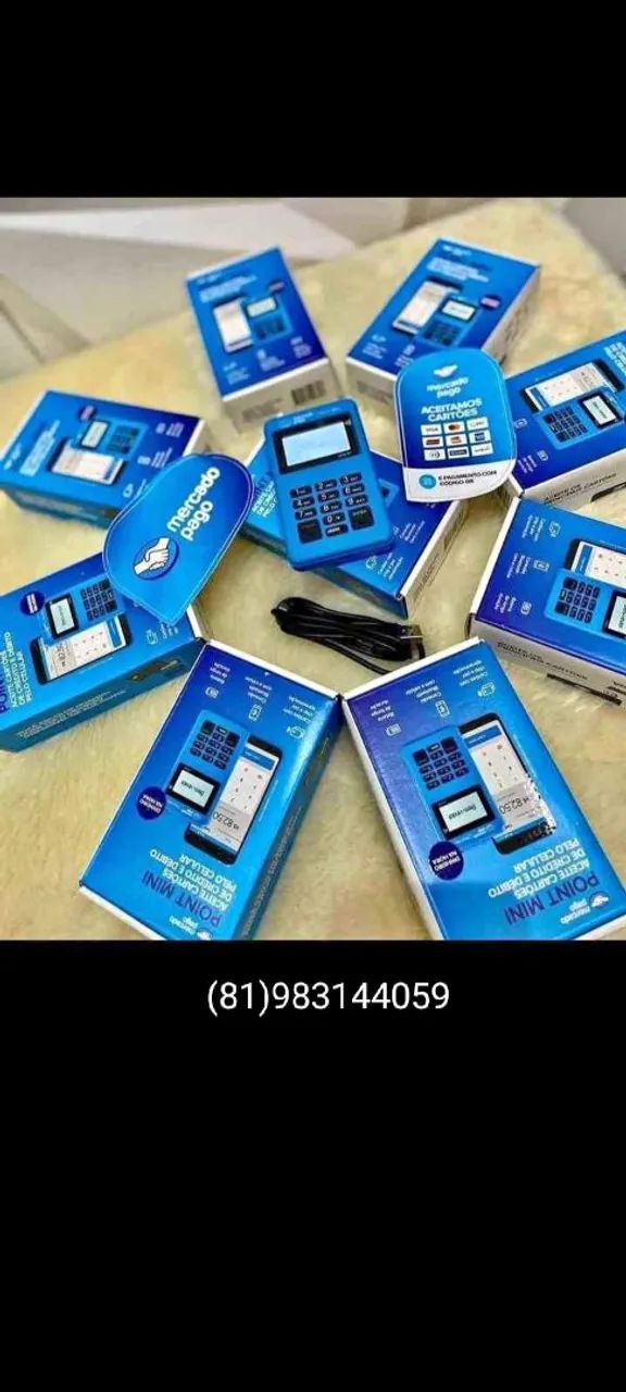 Maquininha de cartão Point Mini - Aceita crédito e débito