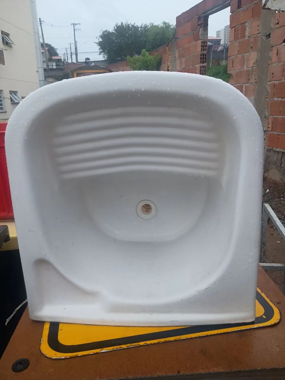 Tanque de louça cor branca  - Foto 2