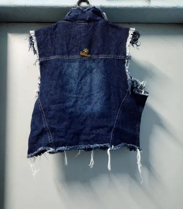 Colete jeans destroyde  - Foto 2