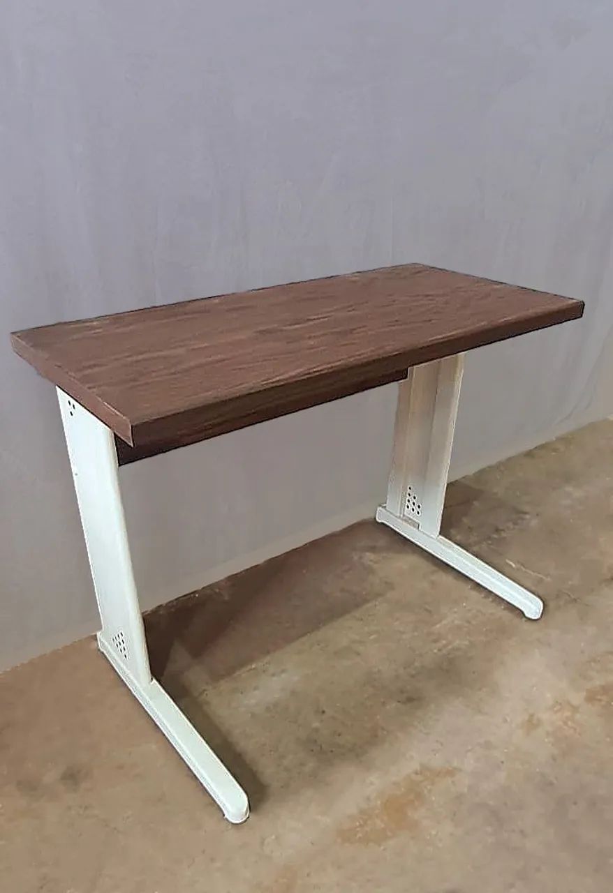 Mesa escrivaninha multiuso tampo de madeira maciça64962114842499120