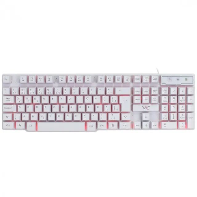 Teclado Vinik Hydra Led Vermelho - WZetta