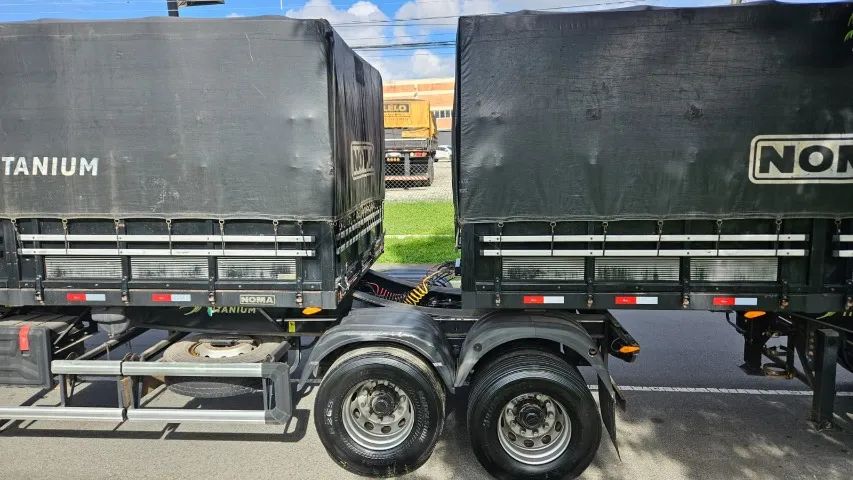 Bitrem Graneleiro Noma Titanium Ano 2021 Roda Disco Sem Pneus Compensado Naval 7.5mts x 2m - Foto 10