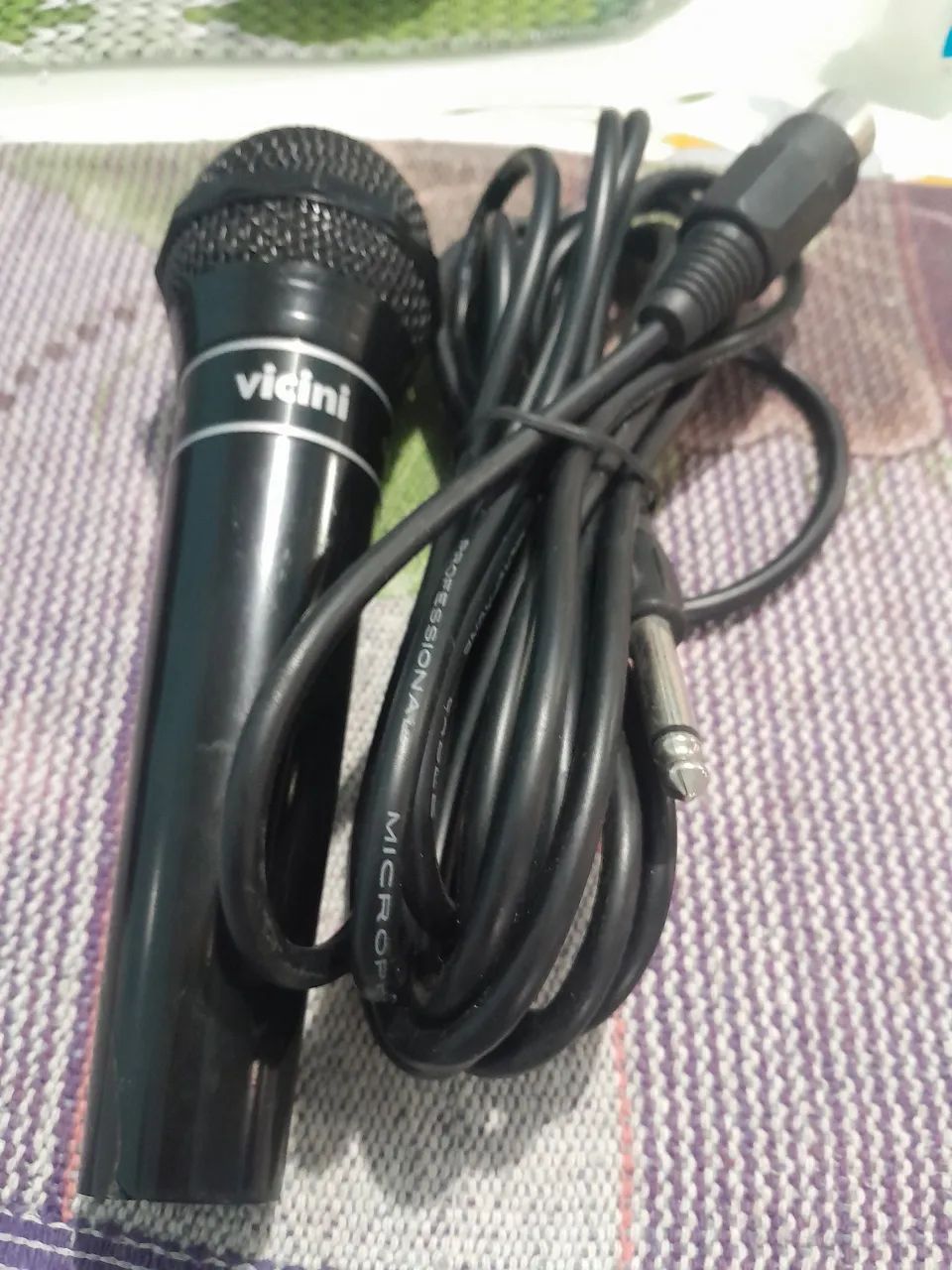 Microfone com fio64289673353091120