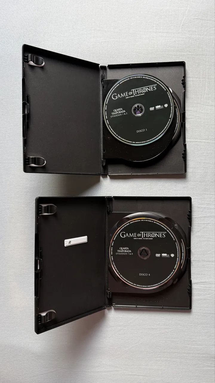 Box dvds série Game of Thrones - 4 temporada ORIGINAL - Foto 2