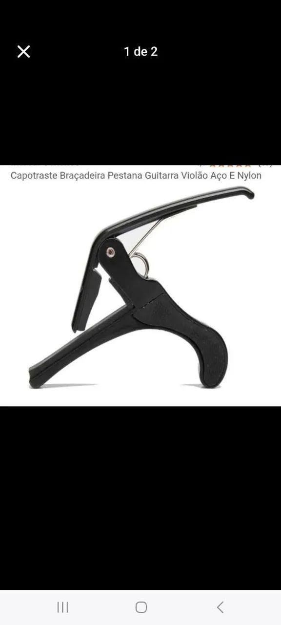 Capotraste para Violão - Aço e Nylon