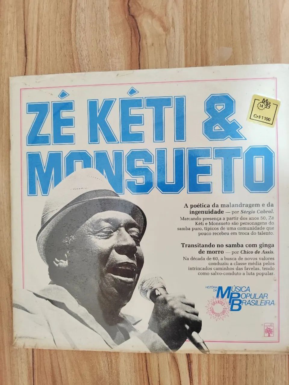 Disco de Vinil Zé Keti & Monsueto (lacrado)