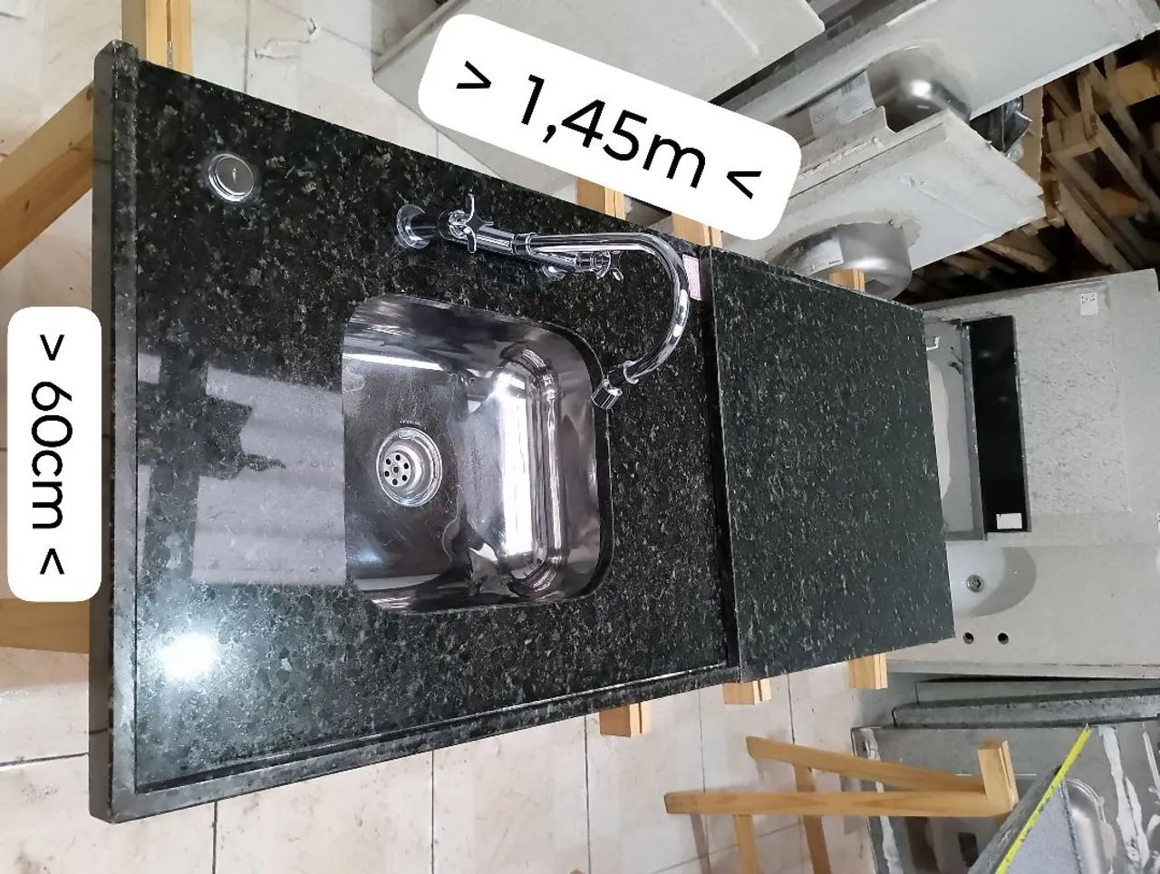 Pias cozinha são Gabriel com parte seca  - Foto 3