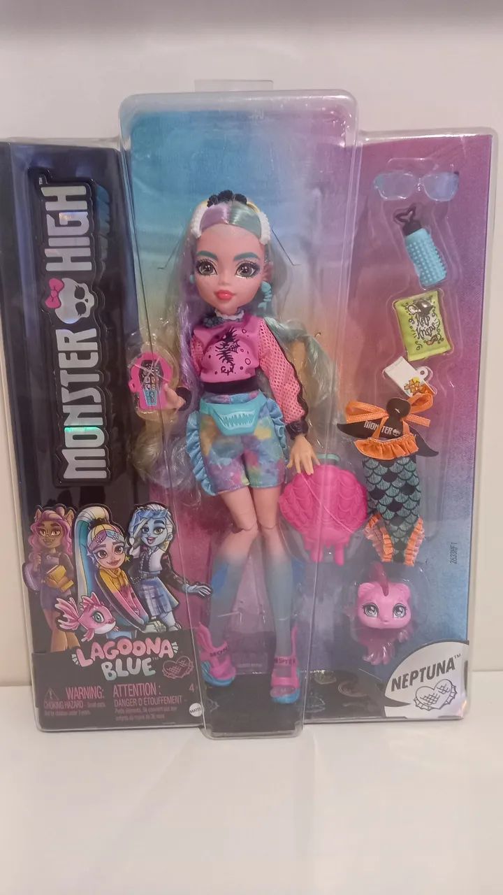 Boneca Lagoona Blue G3 Monster High - Nova e Lacrada - Foto 3