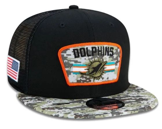 Bone Original New Era Miami Dolphins Snapback - Foto 3