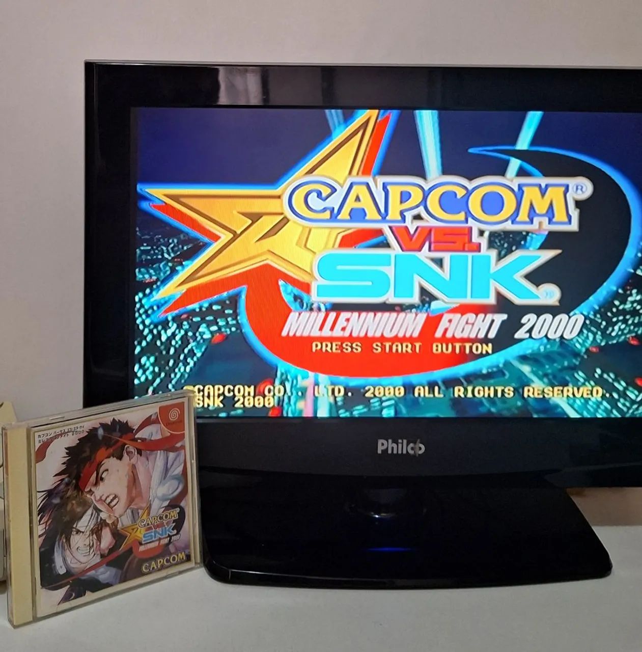 CAPCOM VS SNK MILLENNIUM FIGHT 2000 - Dreamcast - Jogos de