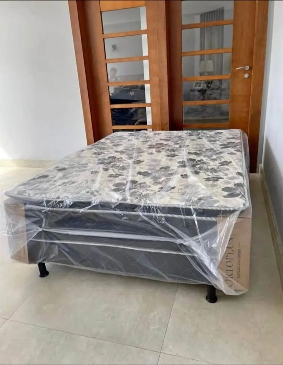 Orthoplus Conforto Mattress Box Spring Bed with Pocketed Coils